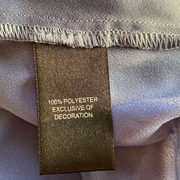 Christian Lacroix Elegant Blue Camisole with Lace Trim - Picture 9 of 10